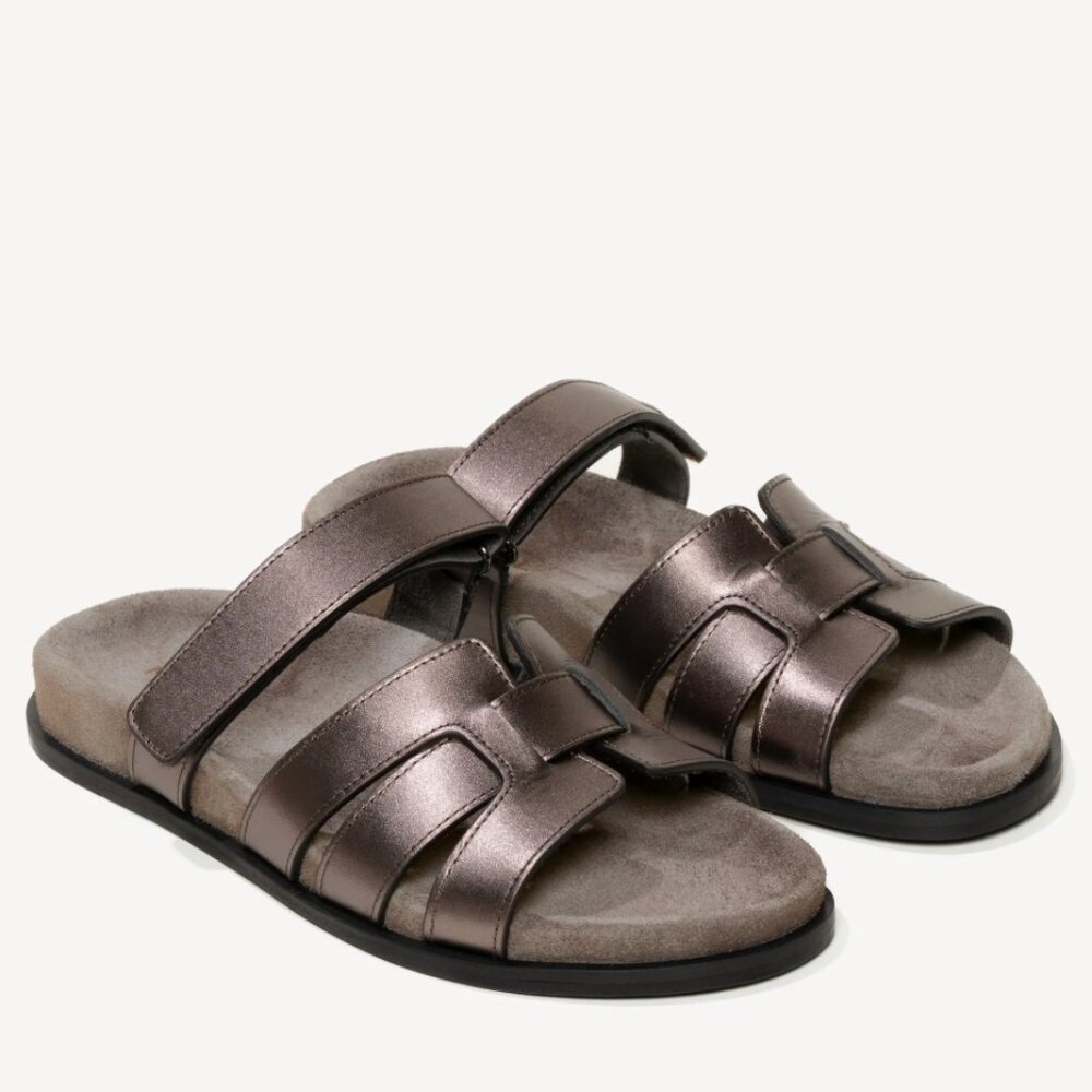 M. Gemi Bronze ‘Cocoa’ The Emanuela sandals Made In Italy US size 6.5 Equivalent